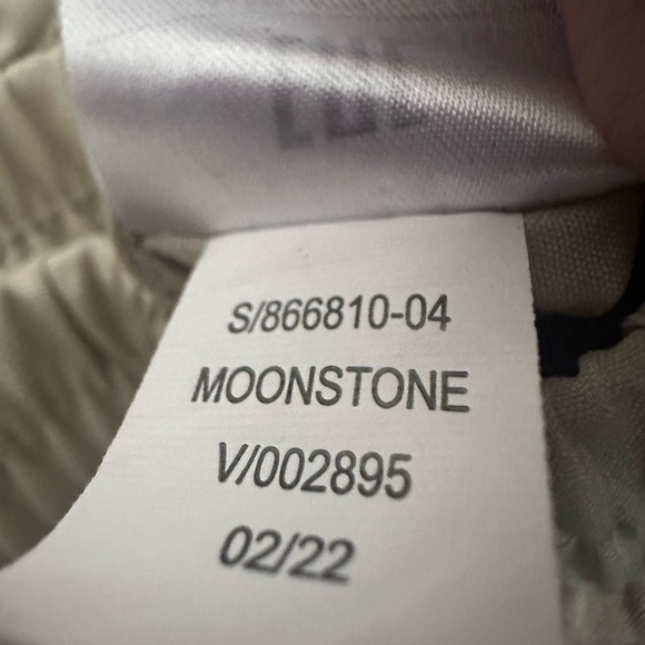 Gap Fit High Rise Runaround Pants Size Large In Moonstone Beige Activewear - Picture 10 of 10